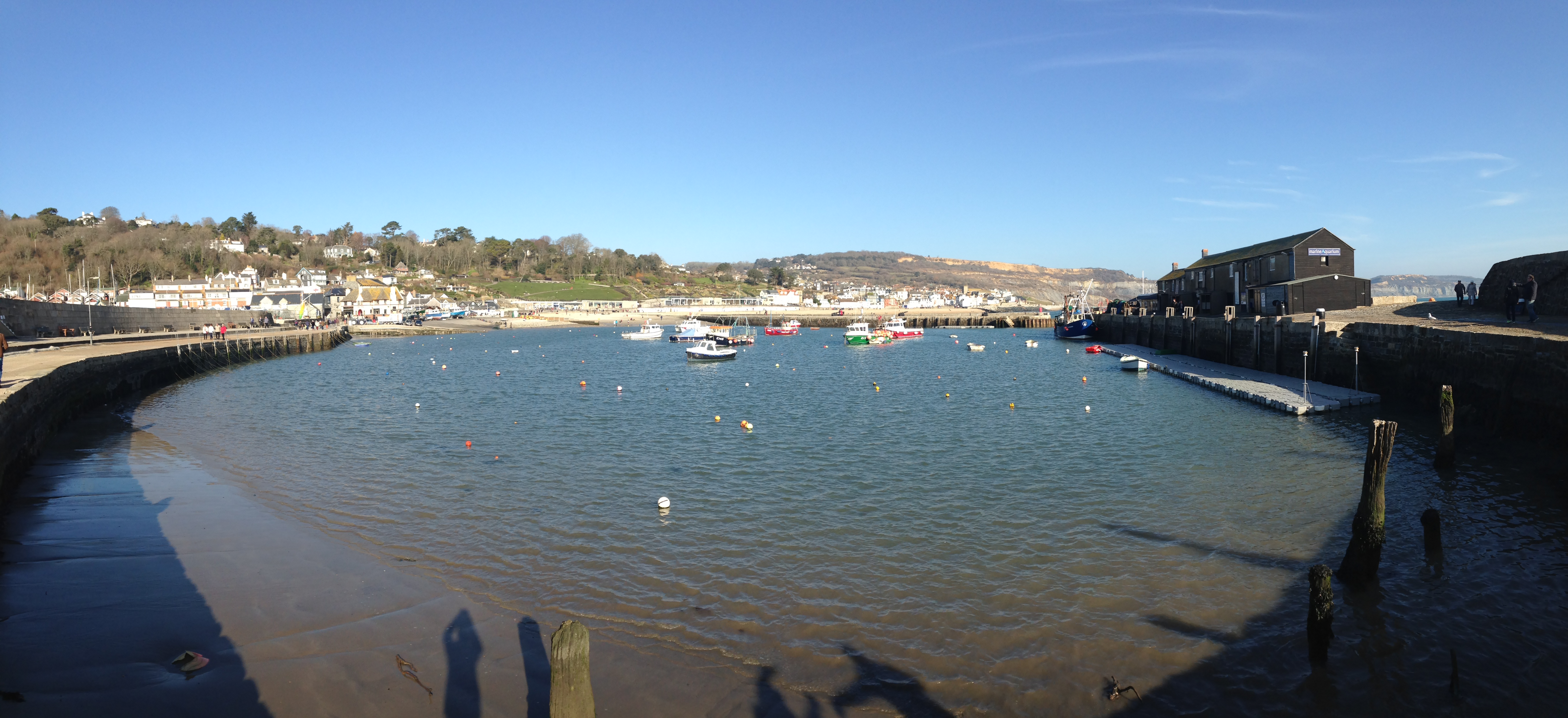 A sunny day spent at Lyme Regis, Dorset