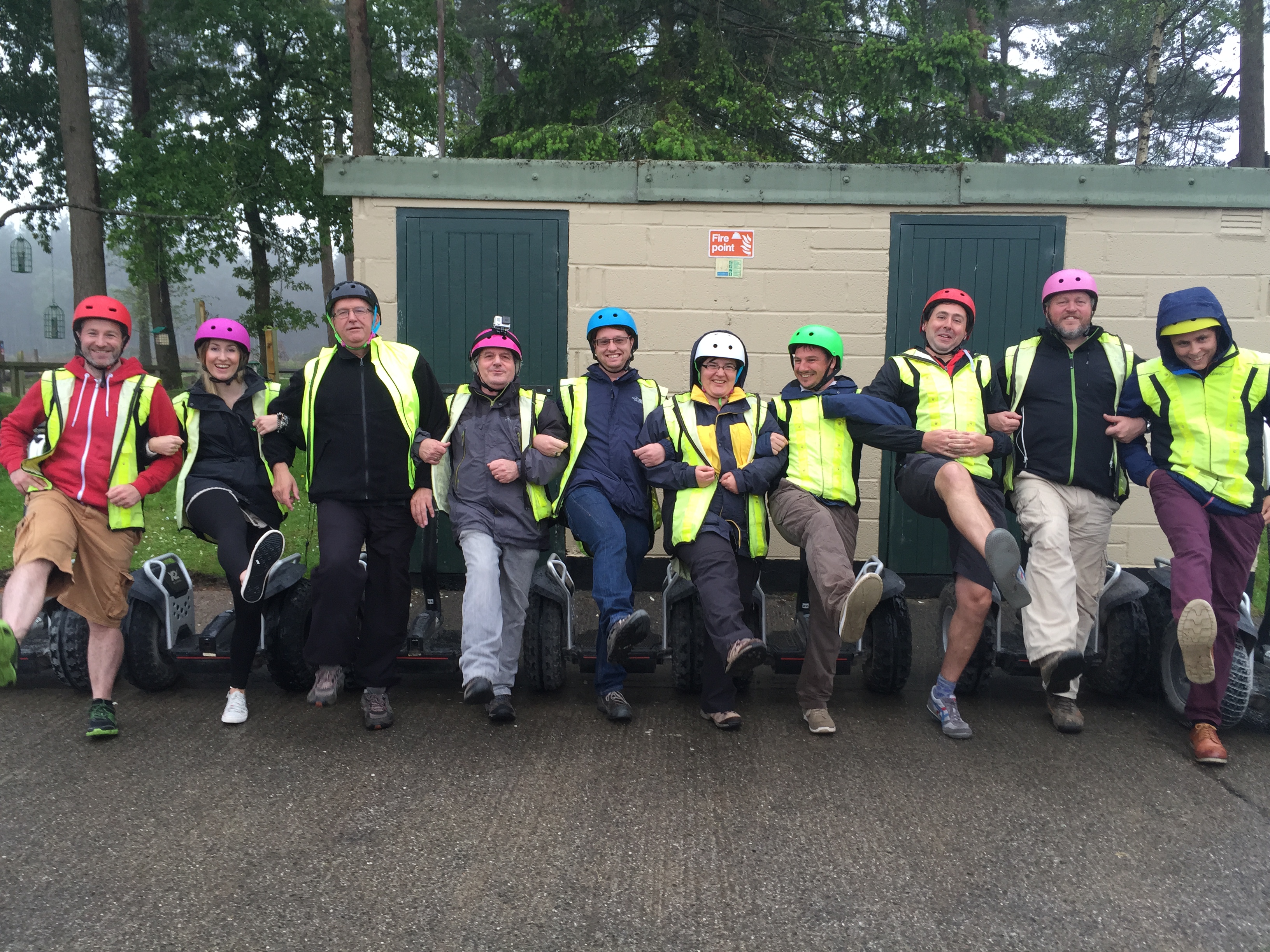 ​IC-ENC team building day at Go Segway